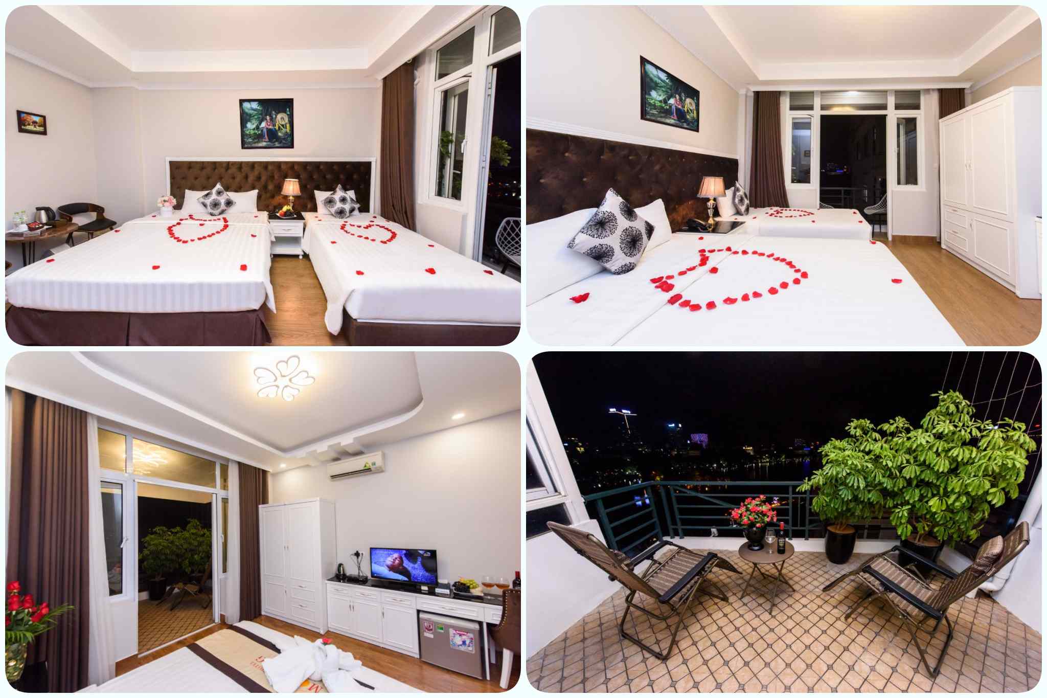 Phòn junior suite hiện đại tại Hà Nội Morning Hotel 